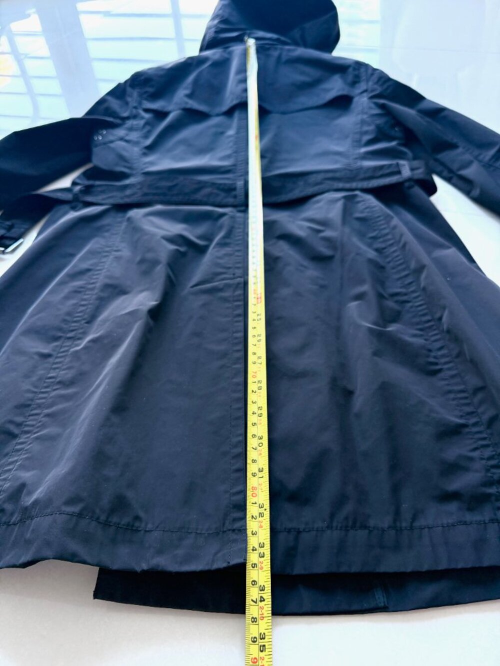BURBERRY BRIT Balmoral Trench Coat in Black – UK 10 / US 8, fits S–M - Picture 11 of 15